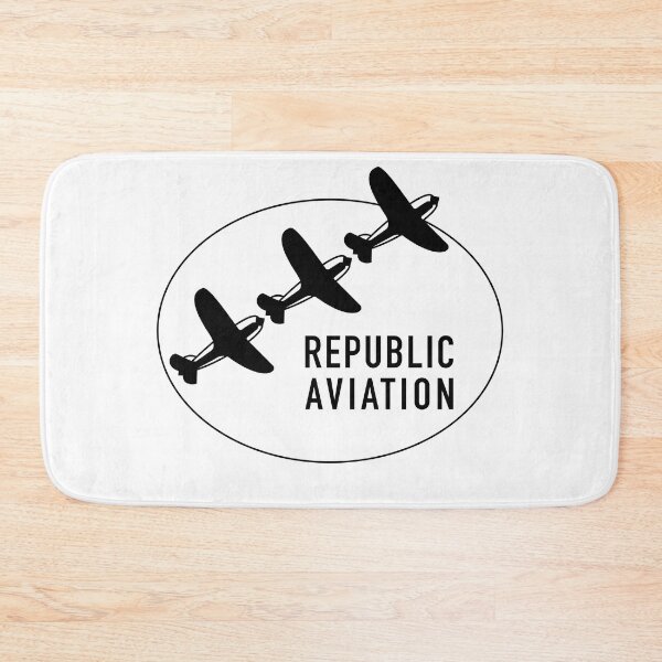 Item preview, Republic Aviation Vintage American Aircraft Logo designed and sold by MilitaryMart.