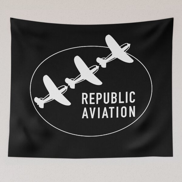 Item preview, Republic Aviation Vintage American Aircraft Logo designed and sold by MilitaryMart.