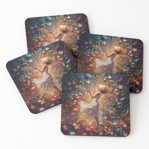 Item preview, Dancing in the Garden 9 designed and sold by Red Witch Art.