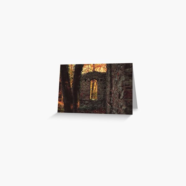 Church Ruins Greeting Card