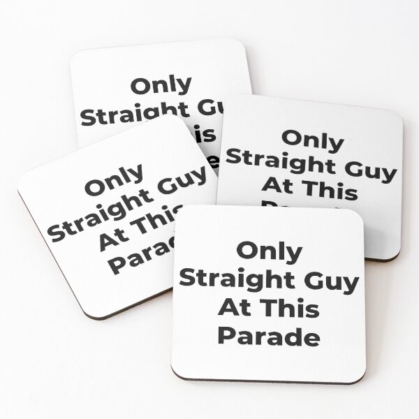 Item preview, Solo hombre heterosexual en este desfile - Texto negro designed and sold by TheKnightWriter.