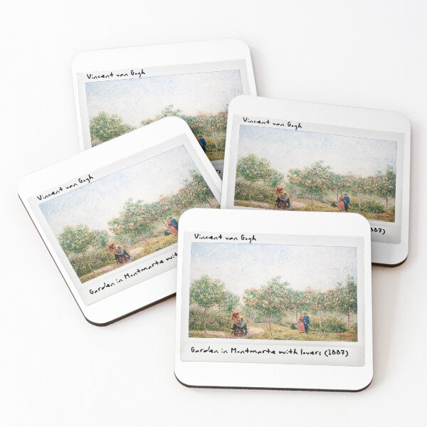 Item preview, Garden in Montmarte with lovers - 1887 (Paris) by Vincent Van Gogh designed and sold by polart-film.