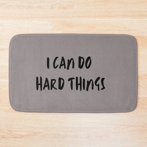 Item preview, I Can Do Hard Things-inspirational sticker designed and sold by medoutfits.