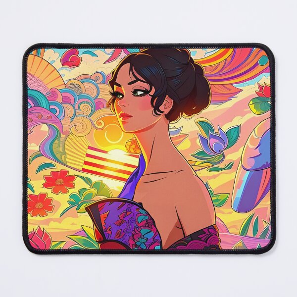 Item preview, Lady with fan Zaanimations version designed and sold by Zanimations.
