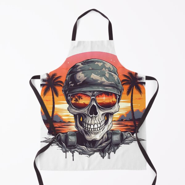 Item preview, Skull Soldier Orange Beach designed and sold by SkullTroops.