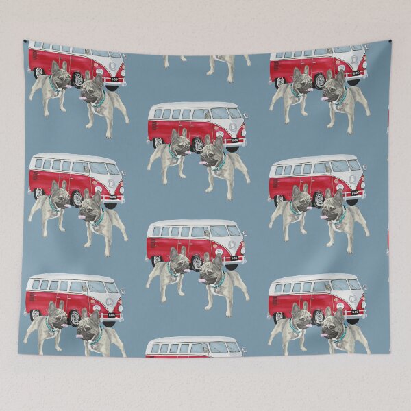 Item preview, Frenchies On Tour designed and sold by barksandsqueaks.