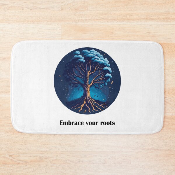 Item preview, Embrace your roots, a tree in the night designed and sold by AmatistaThreads.