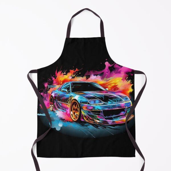 Item preview, JDM Drift Car Up in Colorful Smoke designed and sold by DaliusD.