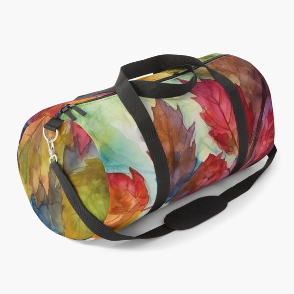 Item preview, Colorful Autumn leaves watercolor designed and sold by Red Witch Art.