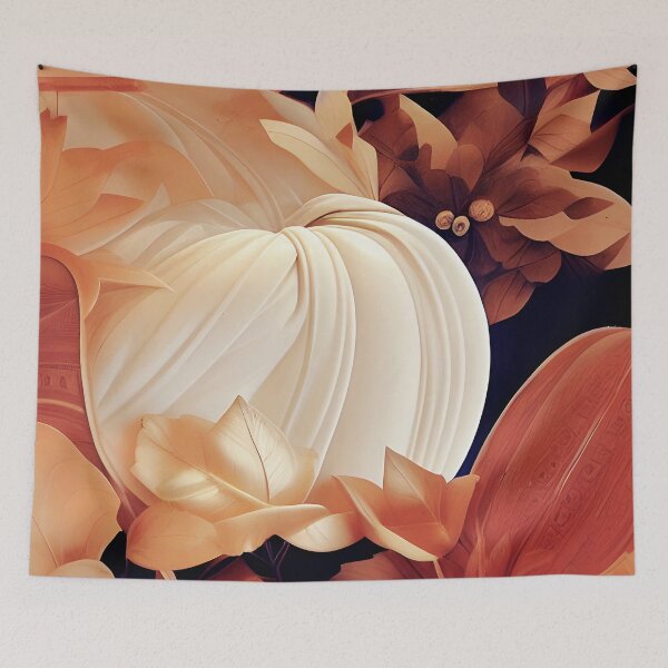 Item preview, Sculpted Pumpkin Still Life  designed and sold by Dana Roper.