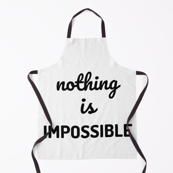 Item preview, Nothing Is Impossible, Inspirational Life Quote designed and sold by GardenistaShop.