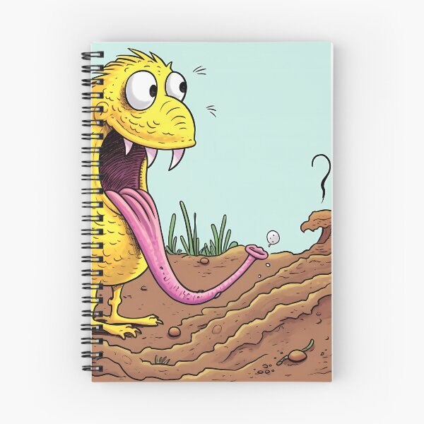 Item preview, Hungry Yellow Alien with Fangs and a Fly's Tongue designed and sold by SingularityGeek.