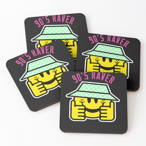 Item preview, 90s Raver House Music Acid House Smile Cute Funny Rave Festival DJ designed and sold by Ravermonkey.