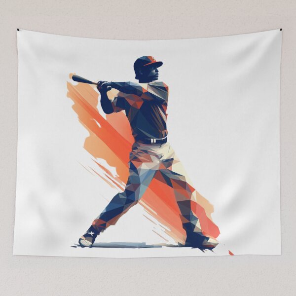 Item preview, A Baseball Player designed and sold by GoodOldVintage.