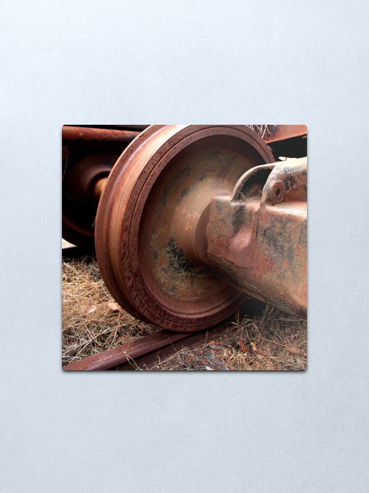 Alternate view of Wheel Metal Print