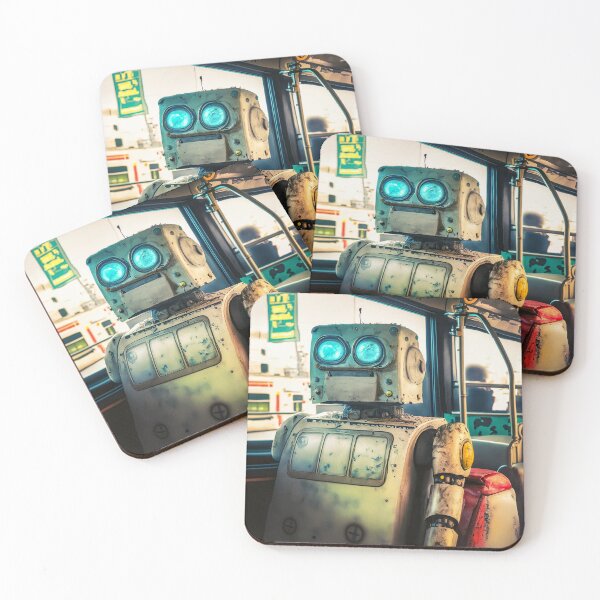 Item preview, Robot Riding a NYC bus designed and sold by drawbey.