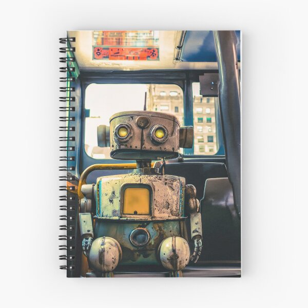 Item preview, Robot Riding a NYC bus designed and sold by drawbey.