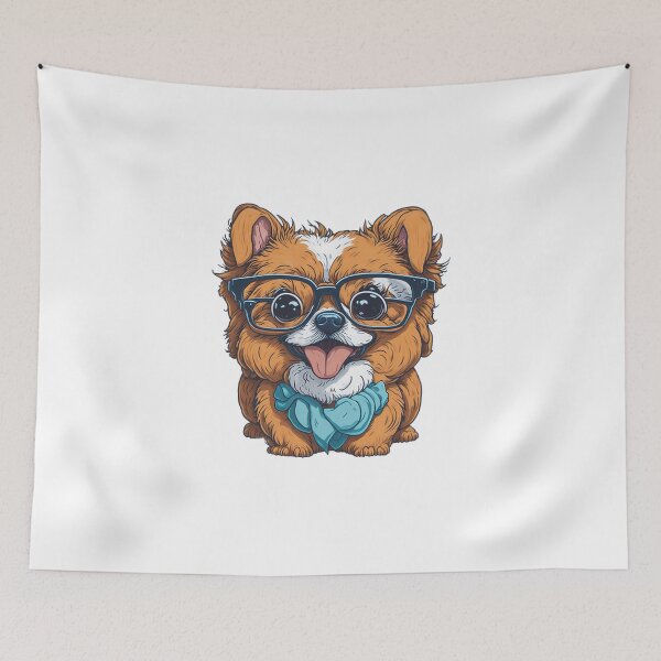 Aperçu de l'œuvre CUTE DOG créée et vendue par STYLESHOWIN.