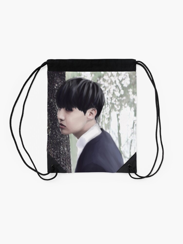 Jimin BTS Galaxy Drawstring Bag for Sale by bjoogie