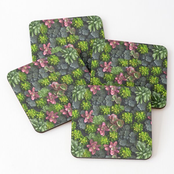 Item preview, Blooming Succulents Pattern: Vivid Desert Splendor - Maixibilionoxis Vertical Garden Collection designed and sold by Maixibilionoxis.