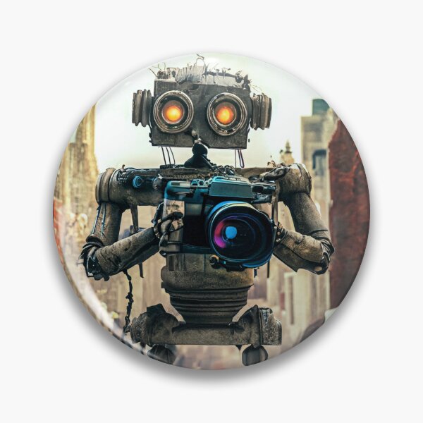 Item preview, Robot taking Pictures in NYC designed and sold by drawbey.