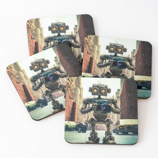 Item preview, Robot taking Pictures in NYC designed and sold by drawbey.