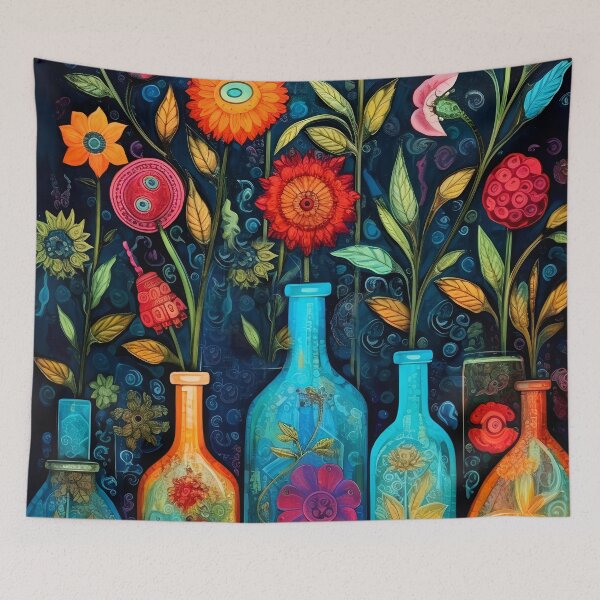 Item preview, Garden vases and bottles 2 designed and sold by Art by Lilia.