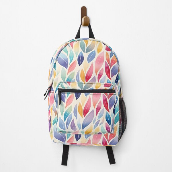Item preview, Watercolour Colourful Leaves Seamless Pattern designed and sold by PatternStudios.