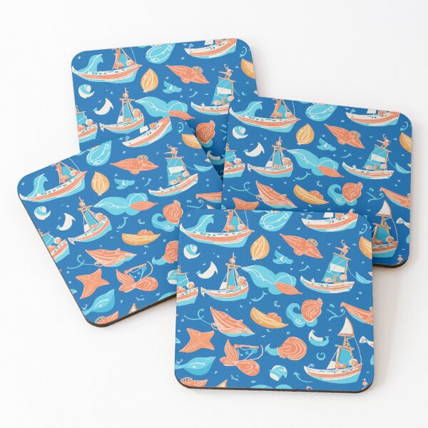 Item preview, Nautical Adventure Patterns designed and sold by BlueBard.