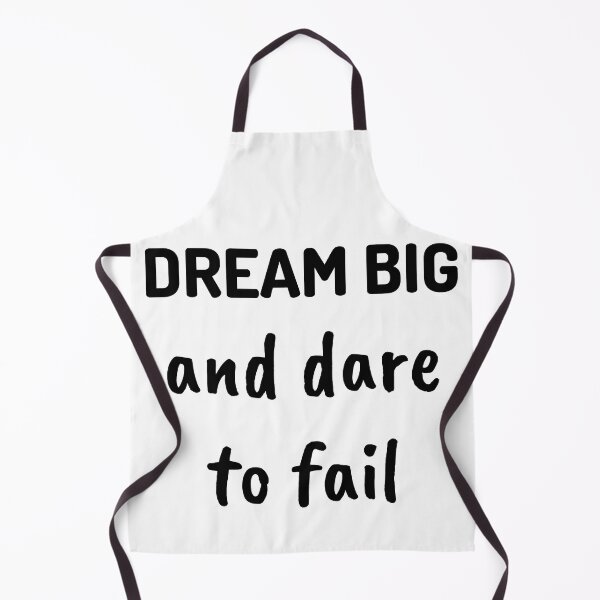 Item preview, Dream Big And Dare To Fail, Motivational Life Quote designed and sold by GardenistaShop.
