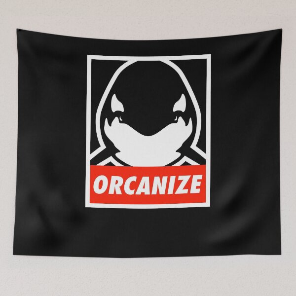 Item preview,  ORCAnize - Orca Uprising Revolution - Killer Whales, Marine Biology, Yacht Attack designed and sold by raretshirtsuk.