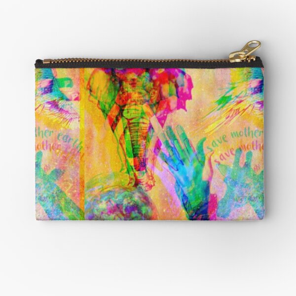 Item preview, Psychedelic Save Mother Earth No. 4 designed and sold by asanaworld.