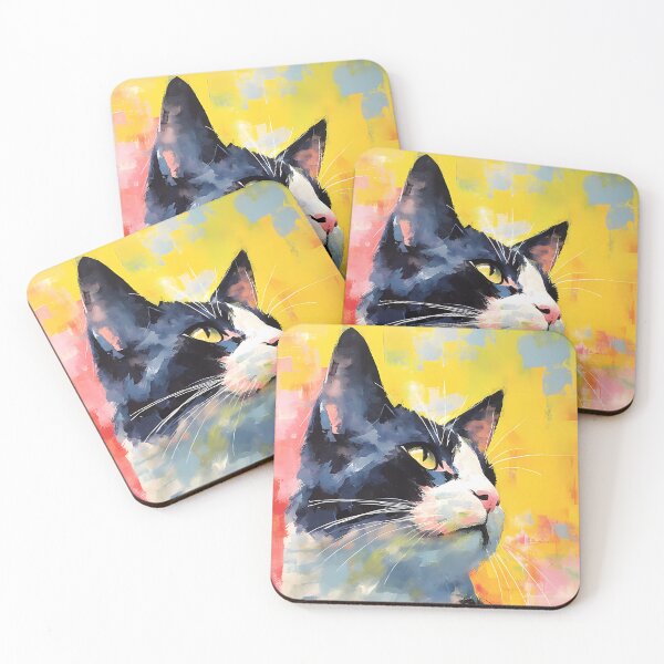 Item preview, Watercolor colored cat01 designed and sold by UnaWu533.