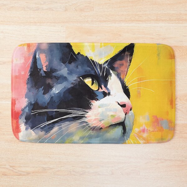 Item preview, Watercolor colored cat01 designed and sold by UnaWu533.