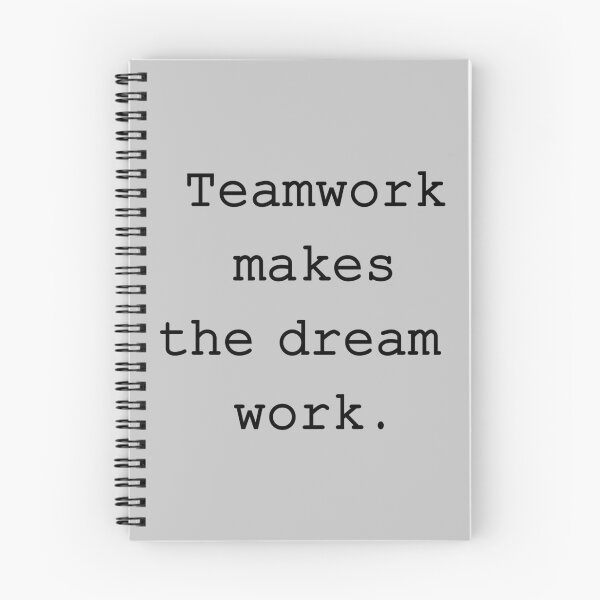 Item preview, Teamwork makes the dream work designed and sold by ClaudiaLobos.