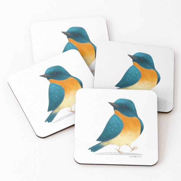 Item preview, Tickells Blue Flycatcher Bird designed and sold by julianamotzko.