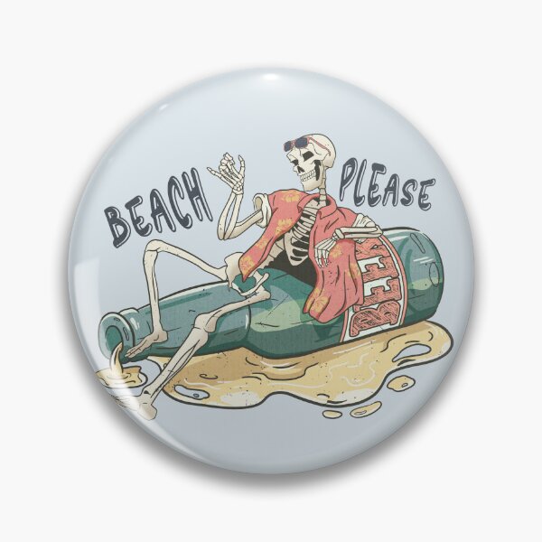 Item preview, Beach Please! Skeleton Chillout designed and sold by Acim0.