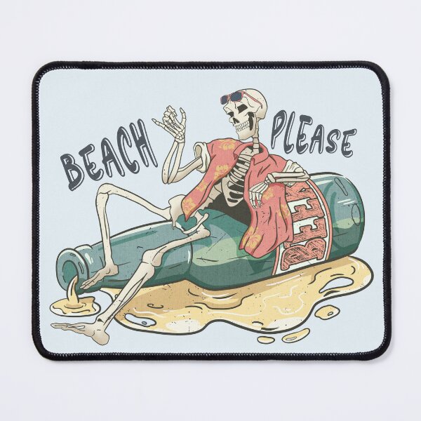 Item preview, Beach Please! Skeleton Chillout designed and sold by Acim0.