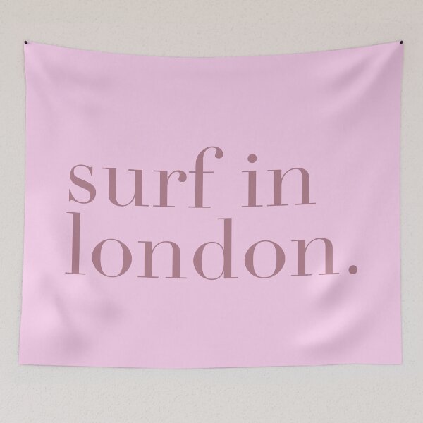 Item preview, Surf in London T-shirt Surfing the Top World Cities  designed and sold by GregInJapanShop.