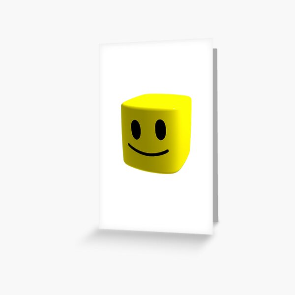 Roblox Oof - Roblox Greeting Card