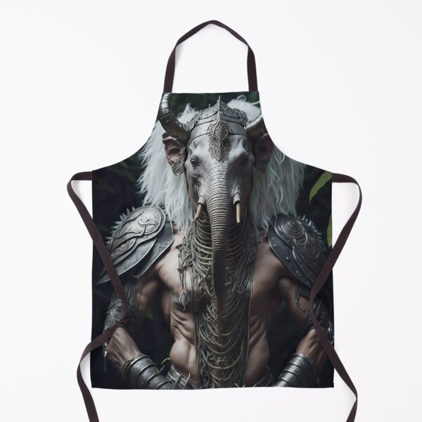 Item preview, Whimsical Elephant Barbarian - Strong Body designed and sold by TheWhimsicalZoo.
