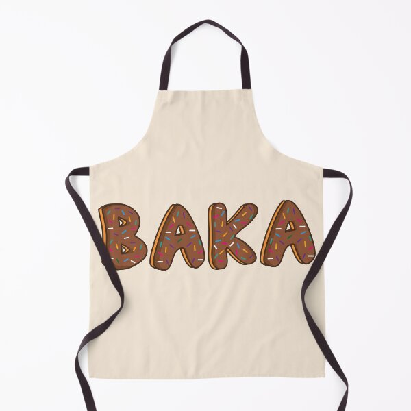 Item preview, Baka Word Shaped Like Chocolate Donuts designed and sold by ITCHAWAWAA.