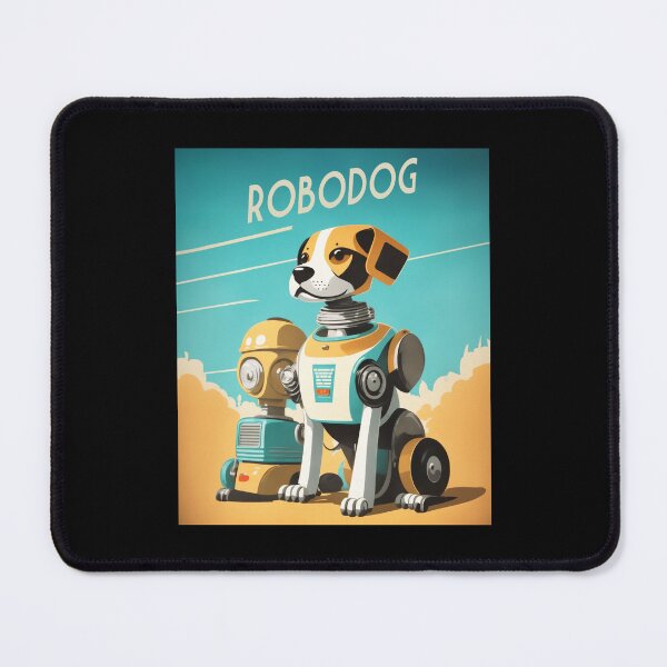 Item preview, Robodog robot dog puppy sci-fi fifties science fiction designed and sold by w1ckerman.