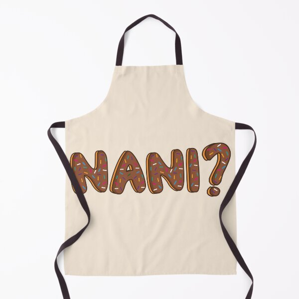 Item preview, Nani Word Shaped Like Chocolate Donuts designed and sold by ITCHAWAWAA.