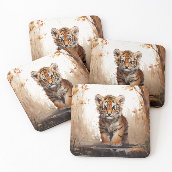 Item preview, Baby Tiger In the Jungle  designed and sold by Design Den.
