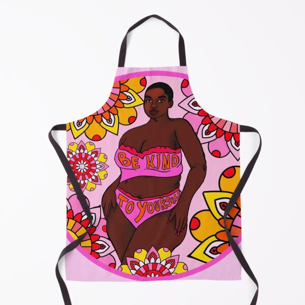 Item preview, Be Kind To Yourself Body Positive Black Woman designed and sold by mariahmoniquedesign.