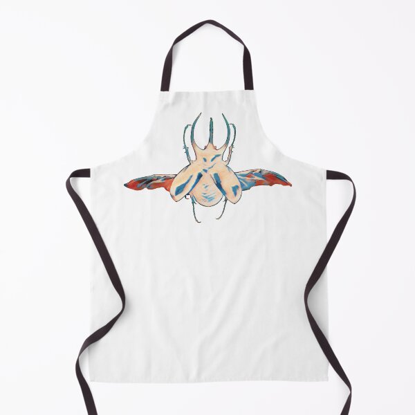 Item preview, Atlas Beetle in shades of Coral Sea designed and sold by DreamingBeetle.