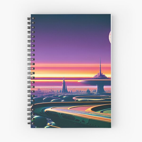 Item preview, Psychedelic Cyberpunk Alien Dreamscapes 132 designed and sold by Benito Del Ray.