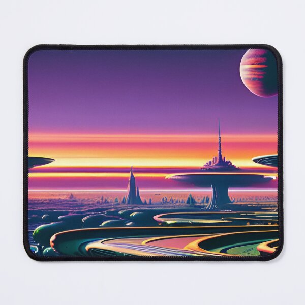 Item preview, Psychedelic Cyberpunk Alien Dreamscapes 132 designed and sold by Benito Del Ray.
