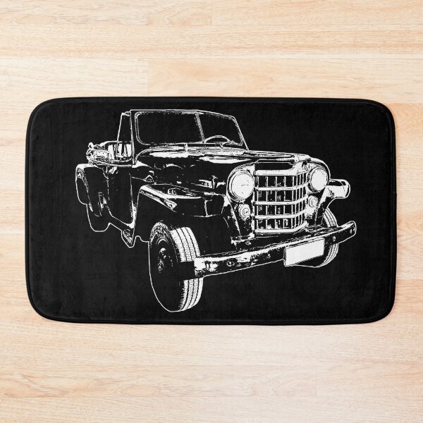 Item preview, Classic car stencil style graphic designed and sold by DFLC Prints.